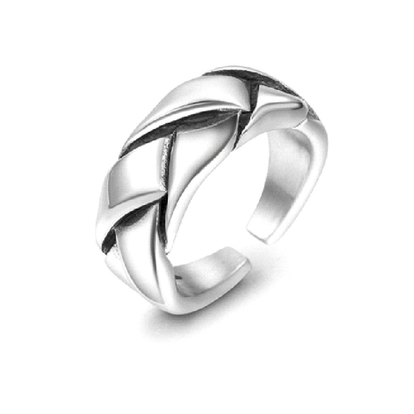 S.Steel Antique silver Balinese Men-c