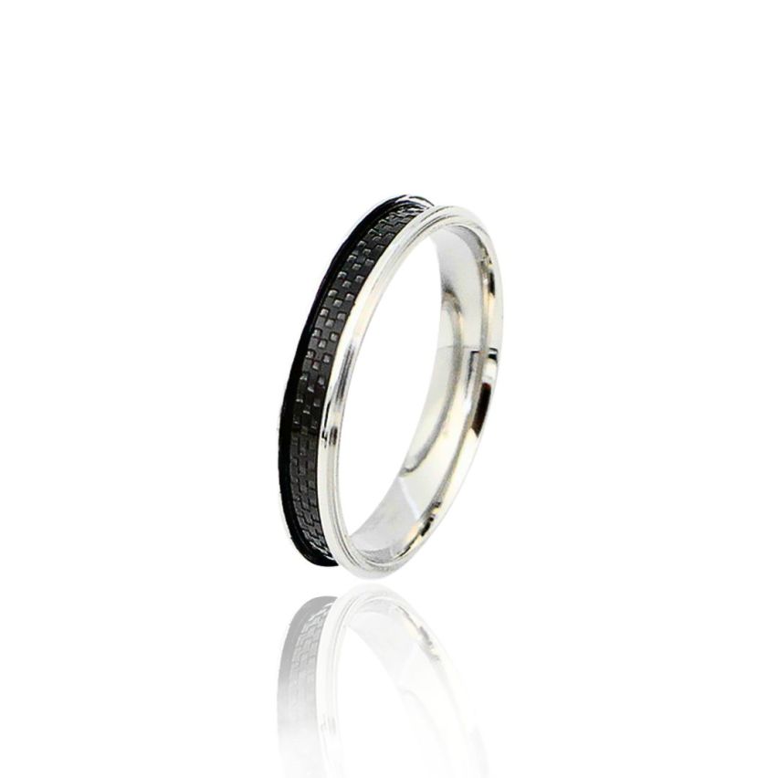 S.Steel Black Wedding Women-c - 1.4mm EU54 - ES14 - US7