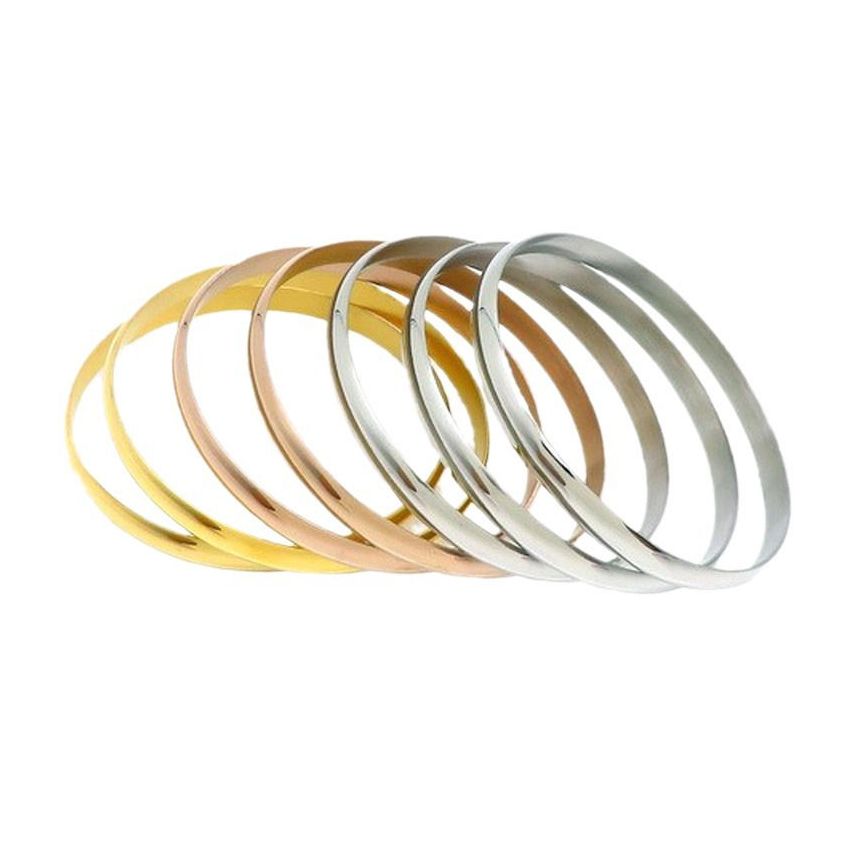 Set Three plating colors Smooth Women-c