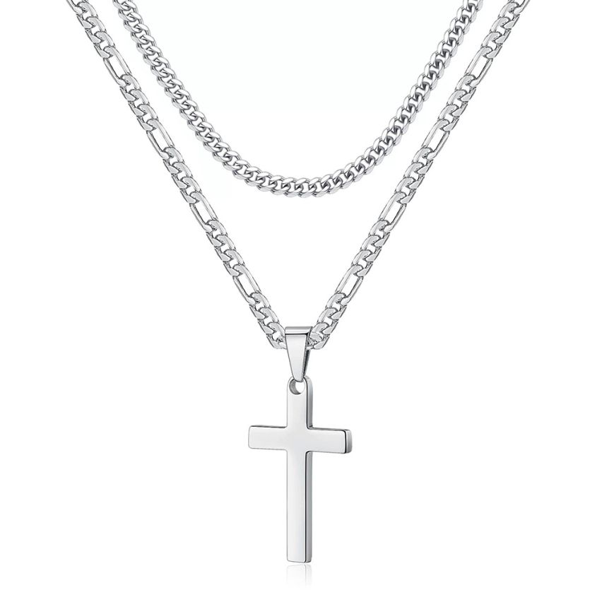 S.Steel Cross Men-c
