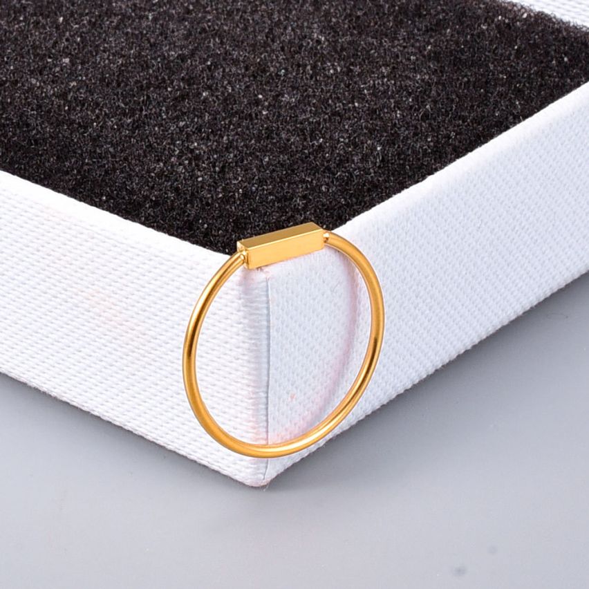 S.Steel S. Steel Gold Plating Interpiece Women-c