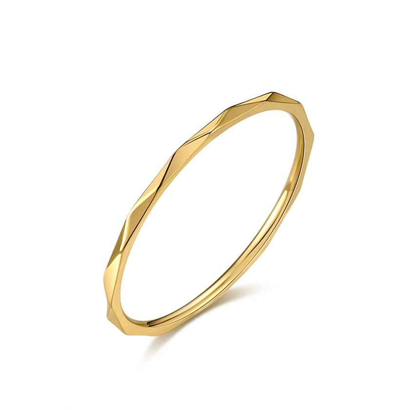 S.Steel S.Steel Unisex Gold Plating Minimalist Men-c 0.5g EU54 - ES14 - US7
