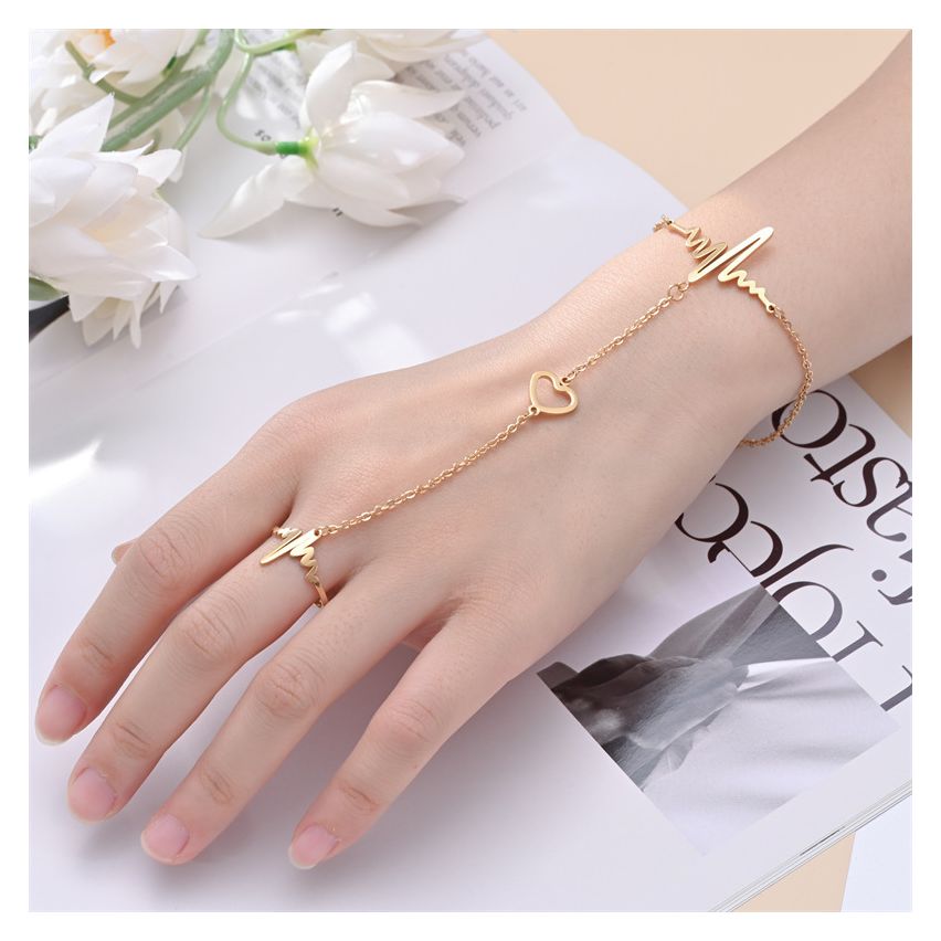 S.Steel Gold Plating Indians Women-c 10g