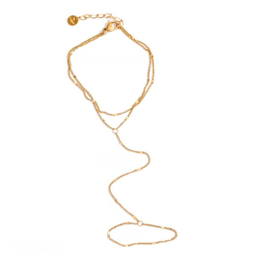S.Steel Gold Plating Indians Women-c