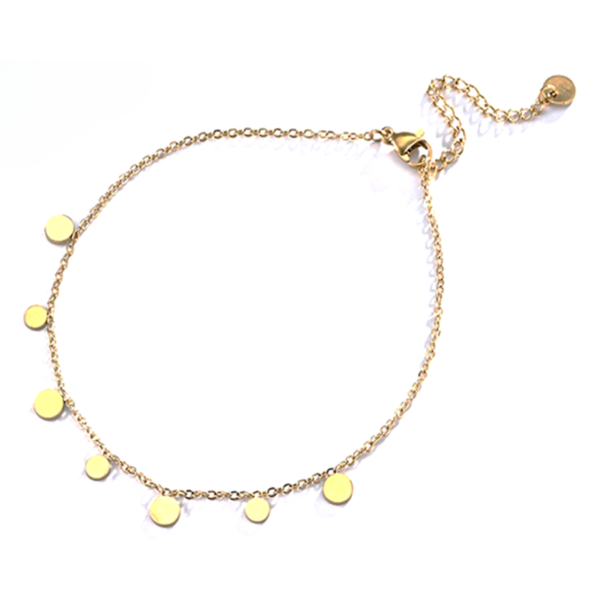 S.Steel Gold Plating Minimalist Women-c 10g