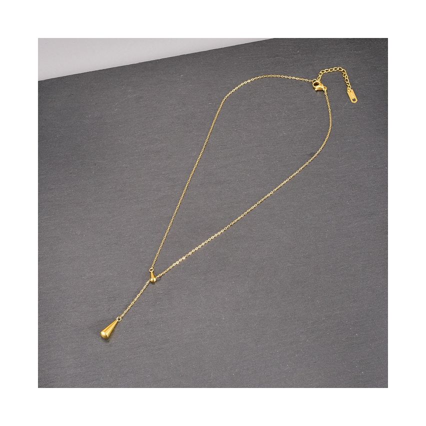 S.Steel Gold Plating Minimalist Women-c