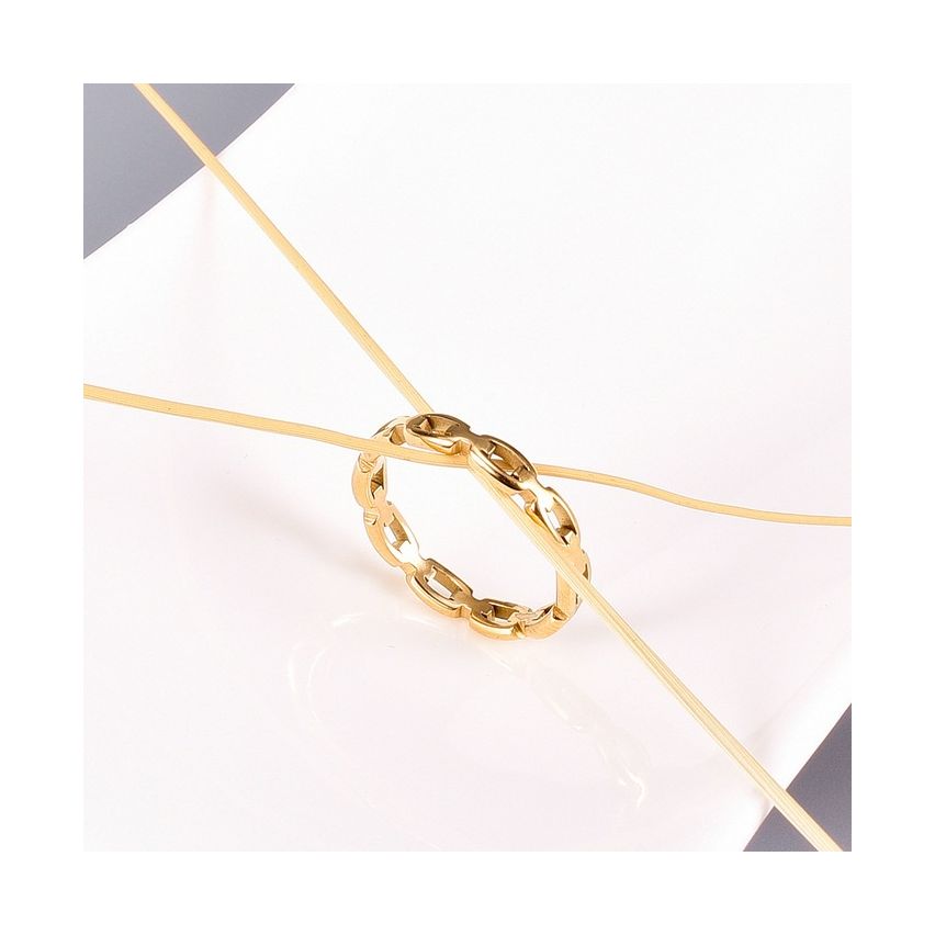 S.Steel Gold Plating Minimalist Women-c