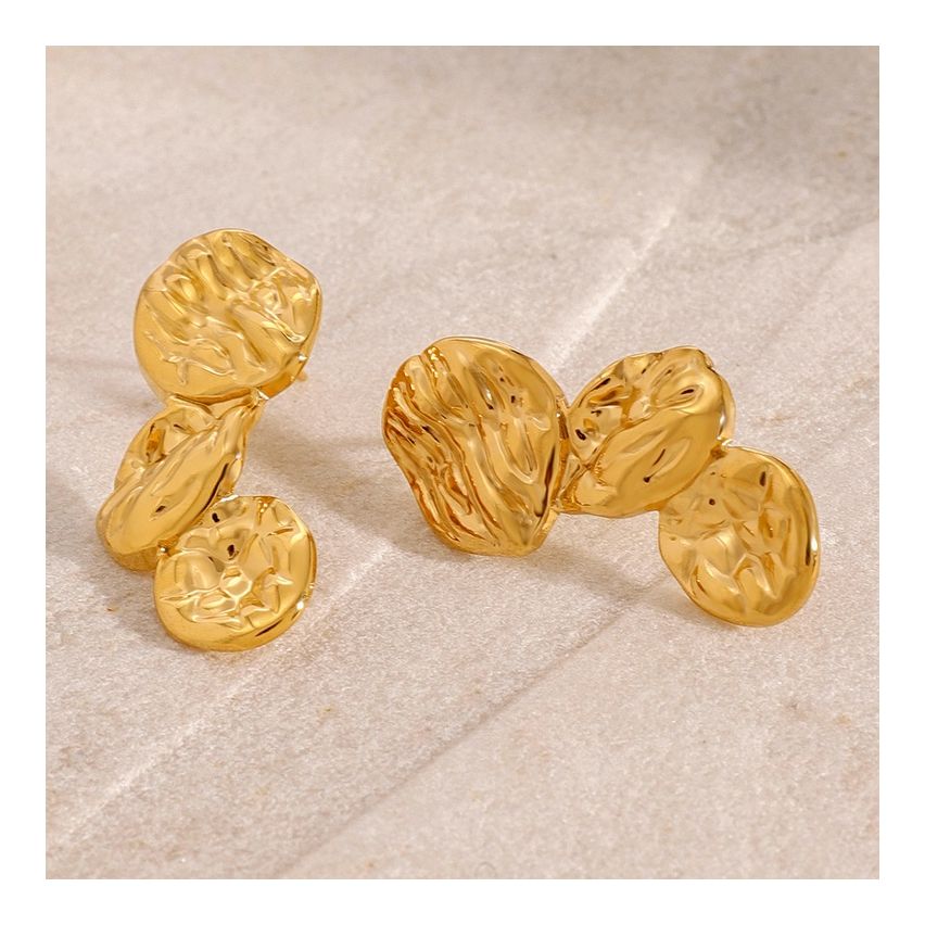 S.Steel Gold Plating Long Women-c 8.51g