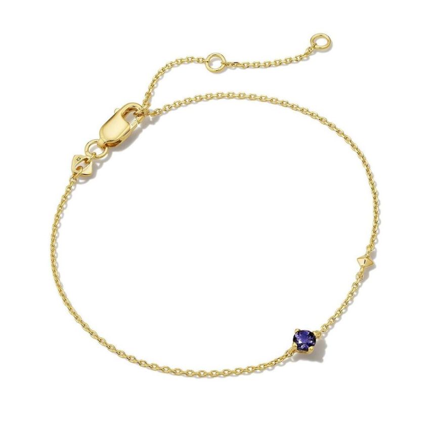 Gold Plating Blue marine Zircon Minimalist Women-c