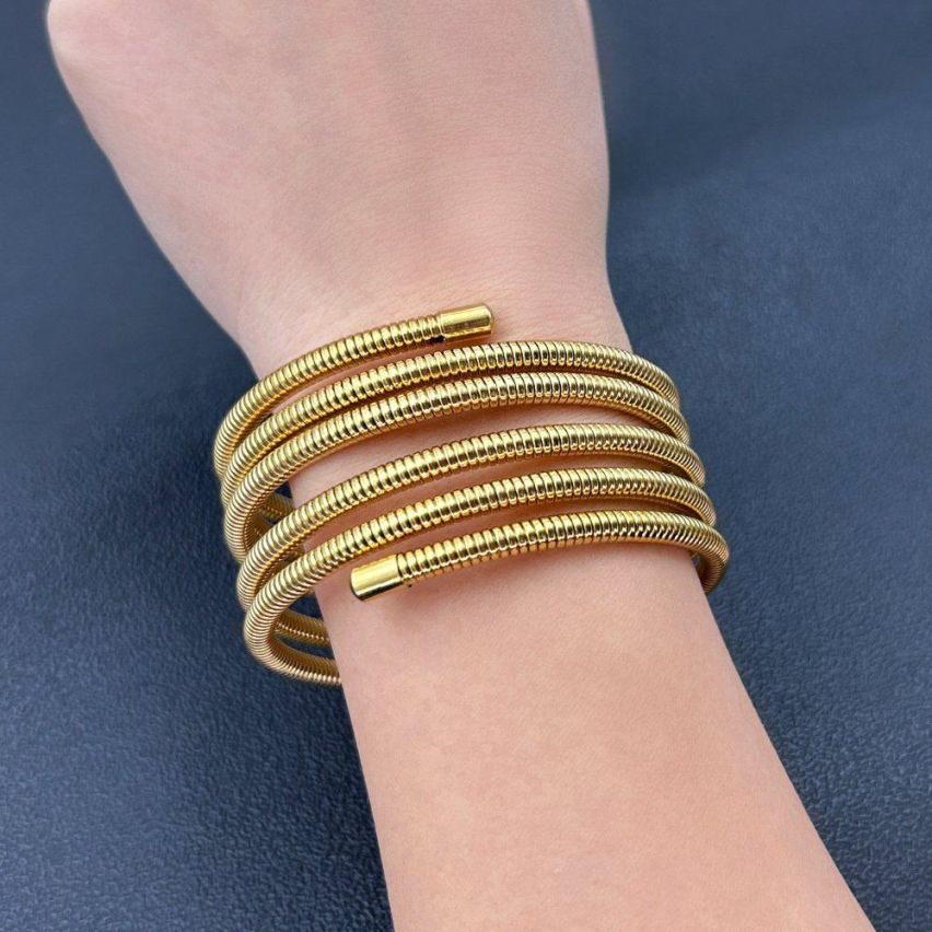 Gold Plating Snake Women-c