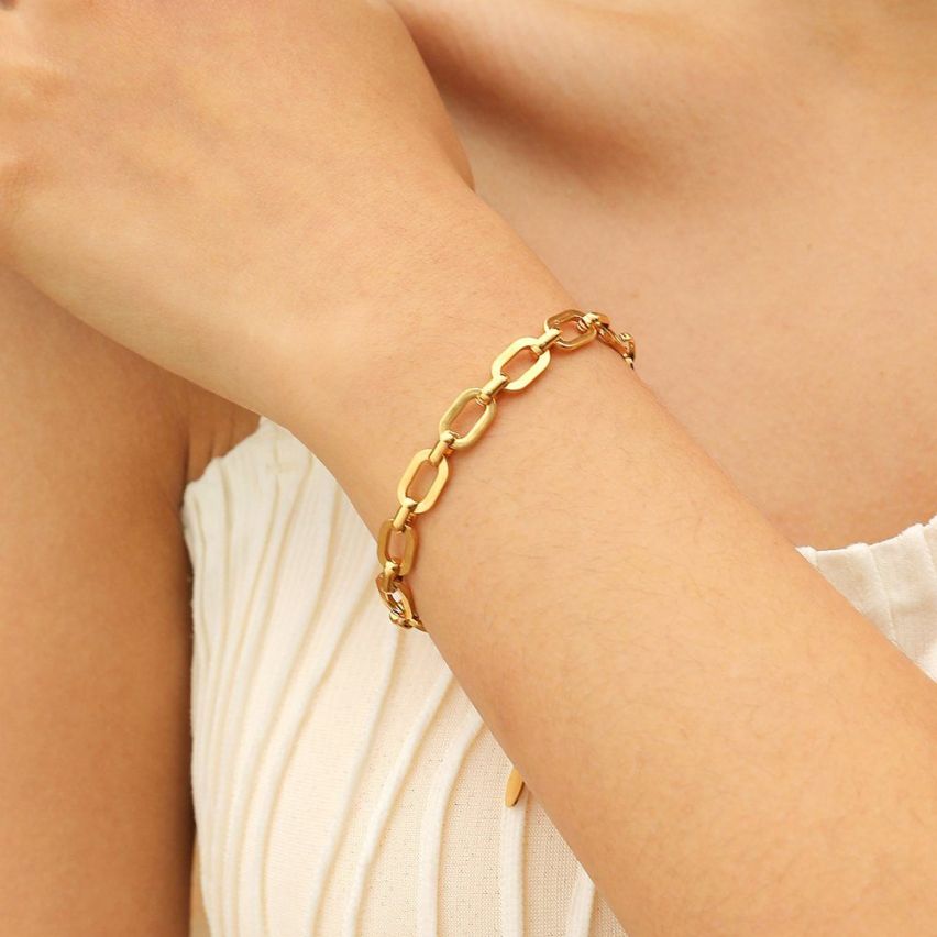 Gold Plating Special Links Women-c 9g 210x6.5mm