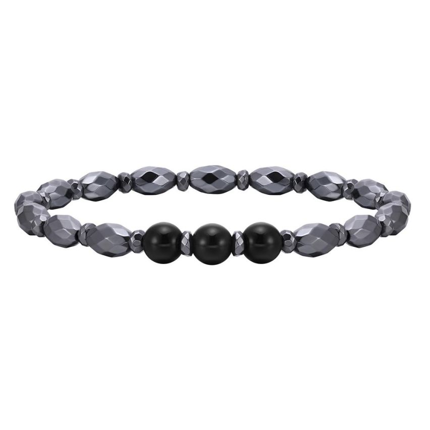 CLASSIC Hematite Beads Men-c