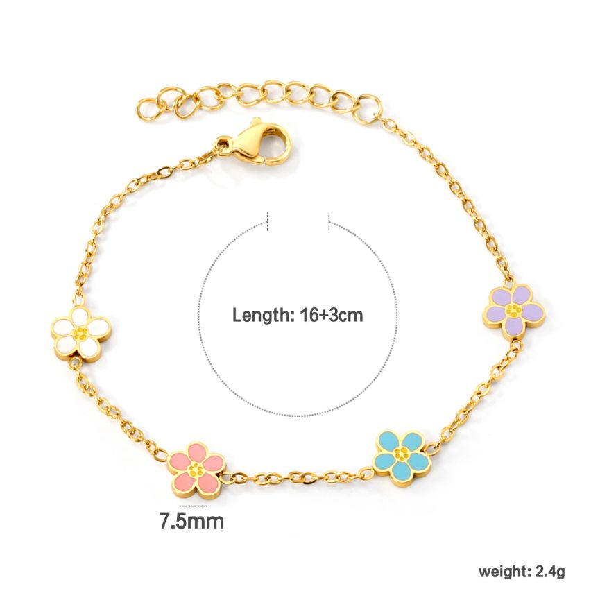 New Gold Plating Colorfull Minimalist Women-c 1.6g 
