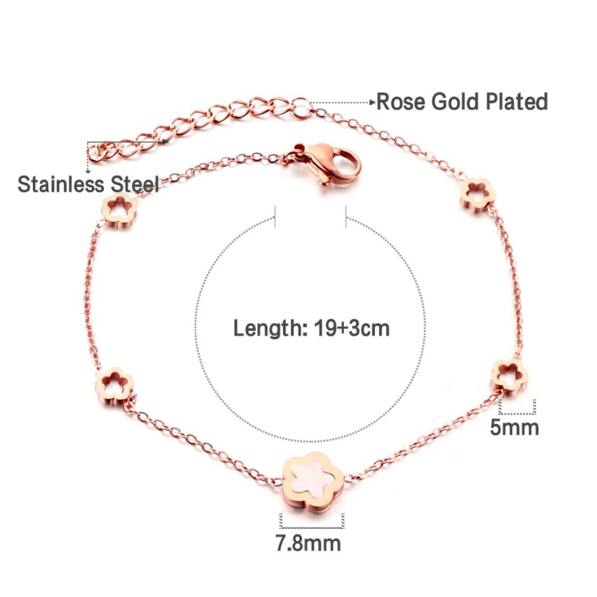 New Rose gold Plating Pink Minimalist Women-c 3g  - 2mm 