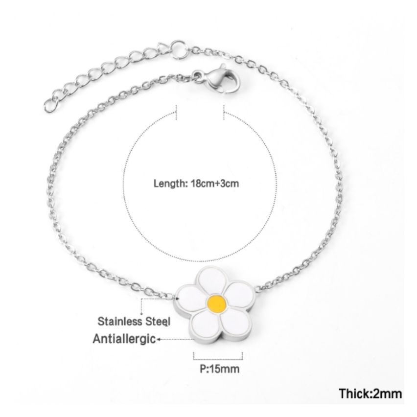New Shiny White Minimalist Women-c 4g  - 2mm 