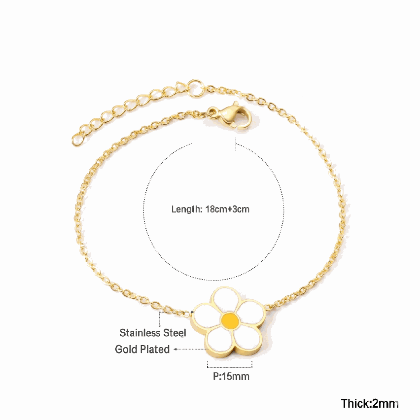 New Gold Plating White Minimalist Women-c 4g  - 2mm 