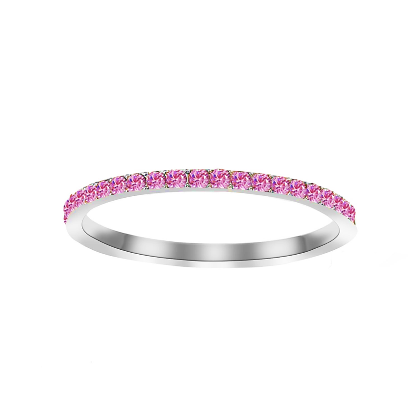 S.Steel Purple Zircon Women-c