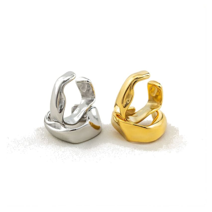 S.Steel Ear cuff Women-c 4g 15x5mm