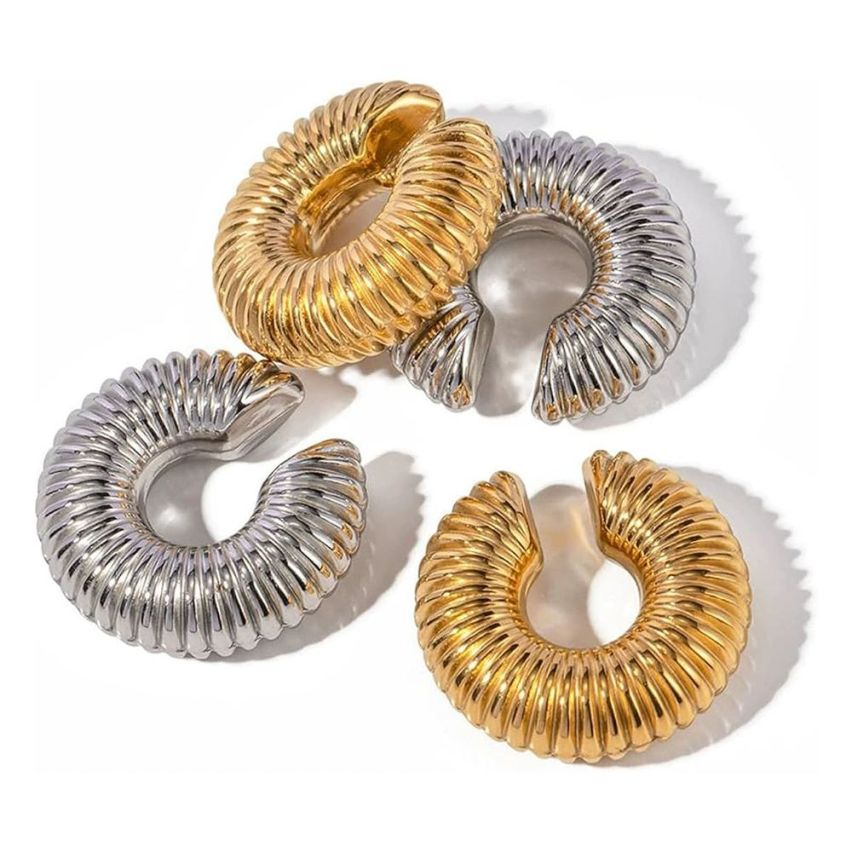 S.Steel Ear cuff Women-c