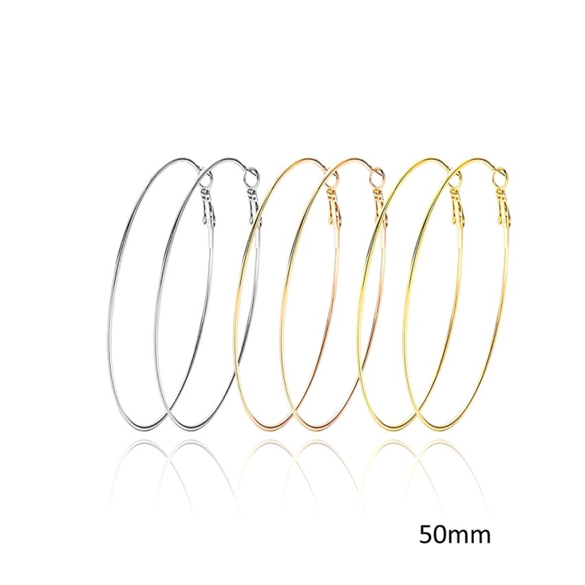 S.Steel Hoop (Standard) Women-c 2g 50x50mm