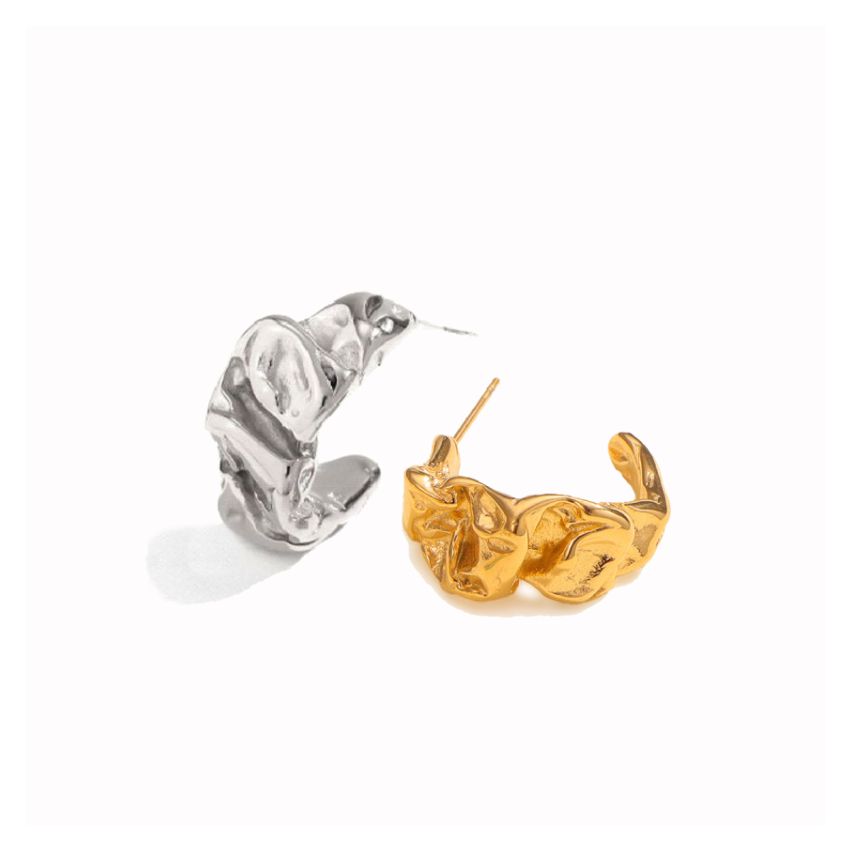 S.Steel Texture Women-c 16.5g 22.4x22.4mm