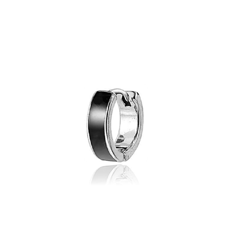 S.Steel Shiny Enamel Hoop Men-c