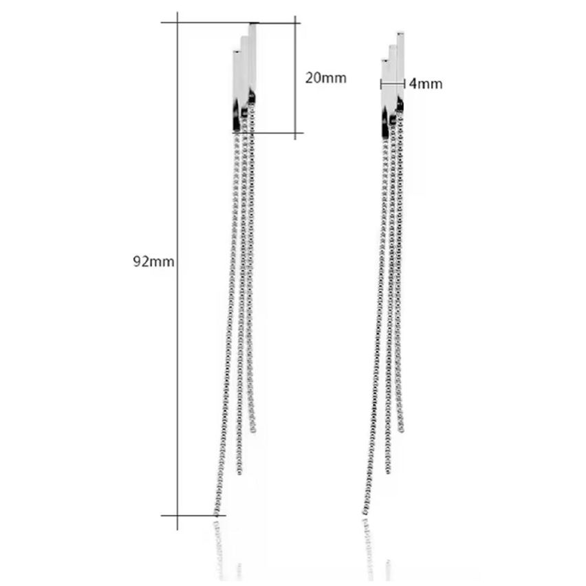 S.Steel Shiny Long Women-c
