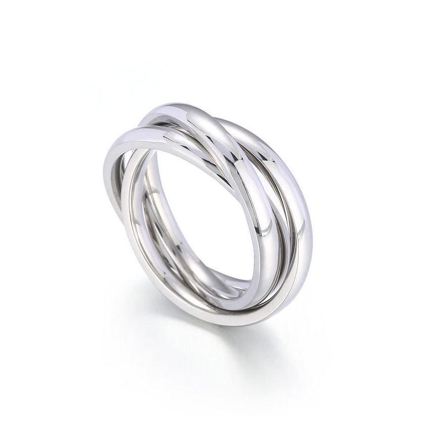 S.Steel Shiny Wedding Men-c 8g