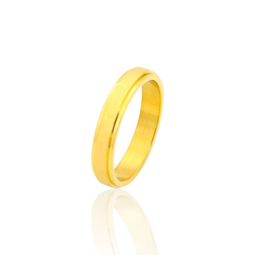 S.Steel Gold Plating Wedding Women-c